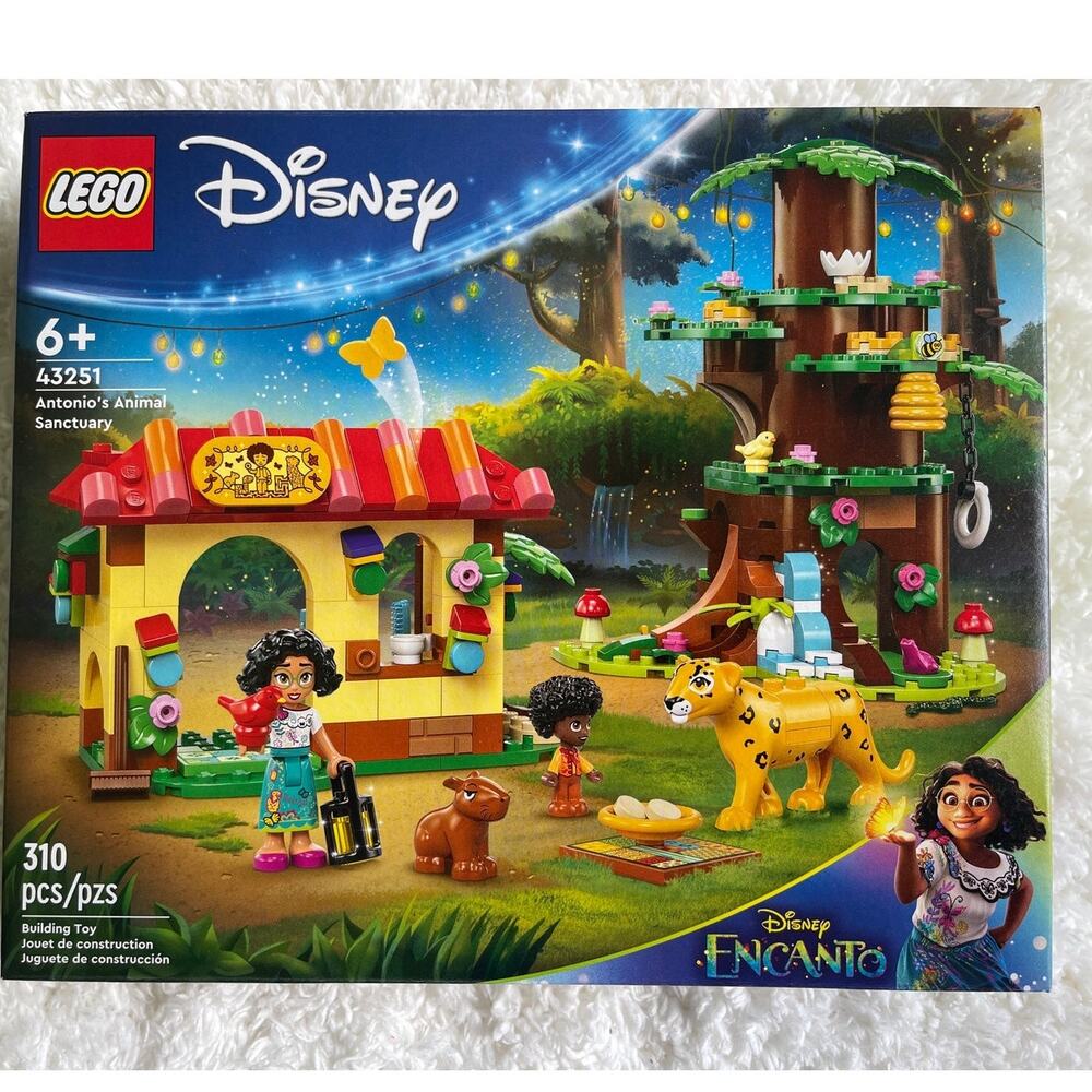 LEGO Disney Encanto Antonio’s Animal Sanctuary Set 43251 310-Pieces NEW